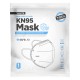 Maska jednokratna zaštitna 4-slojna KN-95 bela